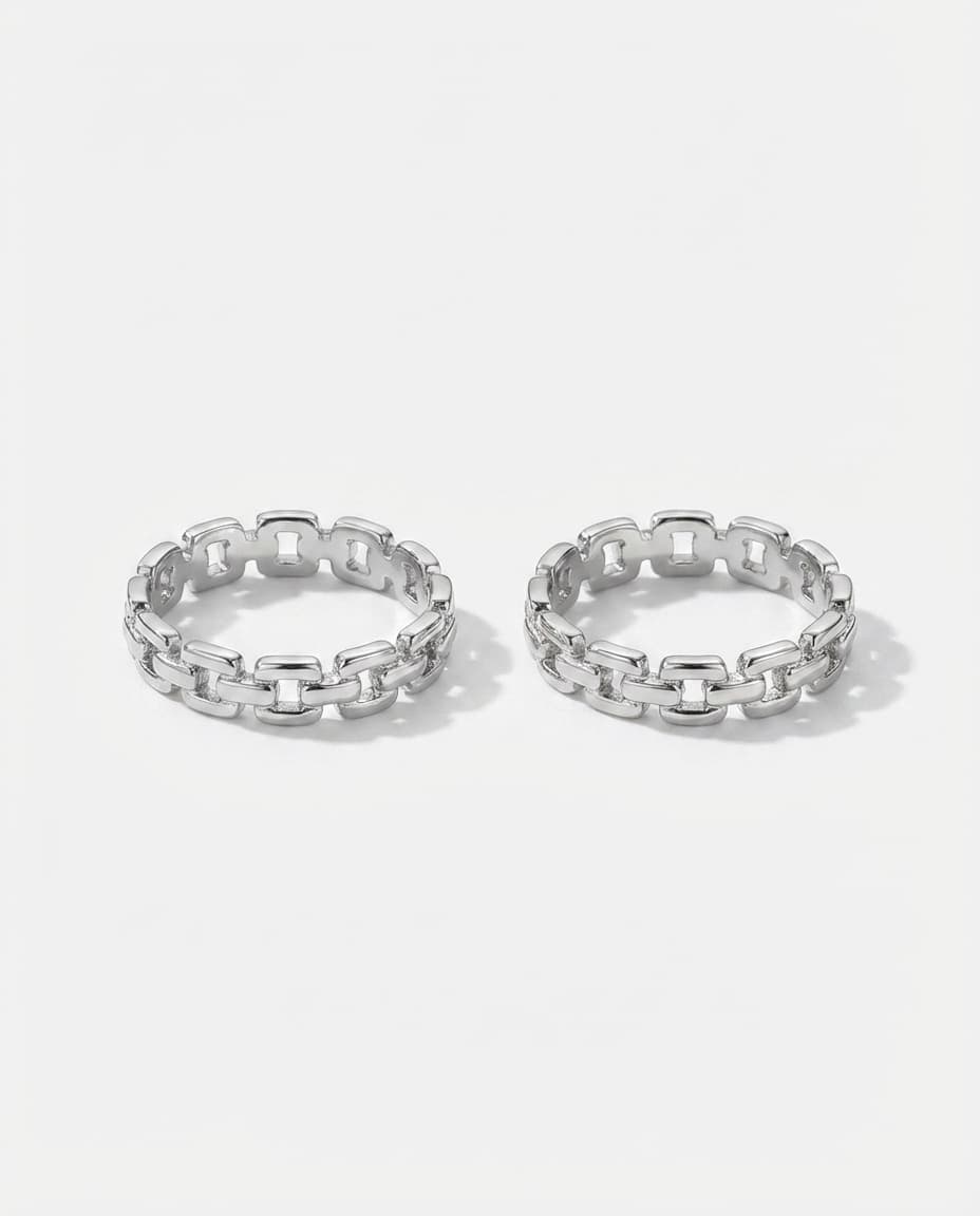 Minimalist Cutout Stacking Ring - Image 7